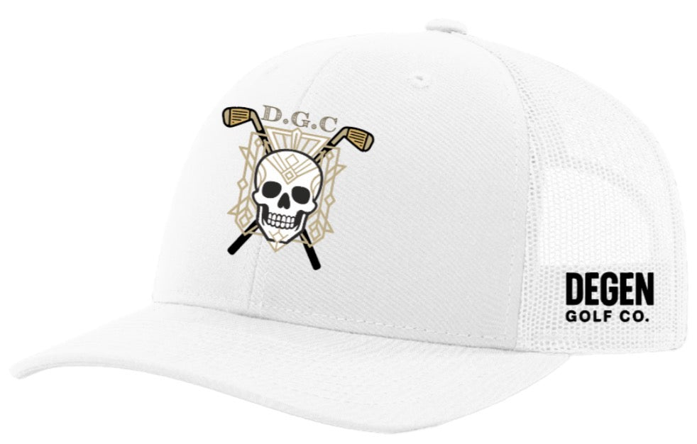 Geometric Skull Snapback